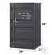 Cargo Gunmetal Chest with Door and Shelves