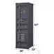 Cargo Gunmetal 1 Door Wardrobe