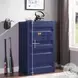 Cargo Blue Chest with Door and Shelves
