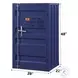Cargo Blue Chest with Door and Shelves