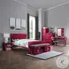 Cargo Red Twin Panel Bed