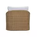 Axel Blue Performance Fabric Upholstered Outdoor Lounge Chair