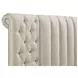 Sonya Ivory King Upholstered Panel Storage Bed