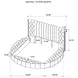 Sonya Ivory King Upholstered Panel Storage Bed