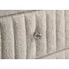 Sonya Ivory Upholstered 6 Drawer Dresser with Mirror