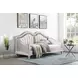 Evangeline Silver And Ivory Twin Daybed