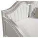 Evangeline Silver And Ivory Twin Daybed