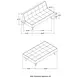 Joel Black 68" Sofa Bed