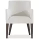 Outline Cream Performance Fabric Arm Chair