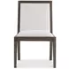 Outline Cream Performance Fabric and Cassel Wooden Frame Side Chair