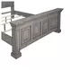 Grand Canyon Graystone King Panel Bed