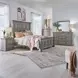 Grand Canyon Graystone 2 Drawer Nightstand with USB Charging