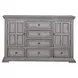 Grand Canyon Graystone 6 Drawer Dresser