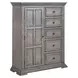 Grand Canyon Graystone 5 Drawer Chest with Door
