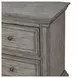Grand Canyon Graystone 2 Drawer Nightstand with USB Charging