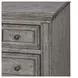 Grand Canyon Graystone 3 Drawer Bedside Chest with USB Charging