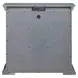 Grand Canyon Graystone 3 Drawer Bedside Chest with USB Charging
