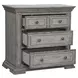 Grand Canyon Graystone 3 Drawer Bedside Chest with USB Charging