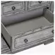 Grand Canyon Graystone 3 Drawer Bedside Chest with USB Charging