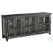 Maple Haze Black Sand 6 Door 70" TV Console