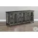 Maple Haze Black Sand 6 Door 70" TV Console