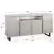 Elmcrest Gray 72" Media Console and Server
