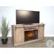 Barnstead Ember Natural 78" Media Console with Electric Fireplace