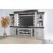Cozy Luxe Gray 128" Entertainment Wall