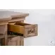 Ember Grace Natural 72" Media Console with Electric Fireplace
