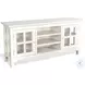 Willow Nest White Beach Pebble 2 Door 62" TV Console