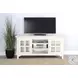 Willow Nest White Beach Pebble 2 Door 62" TV Console