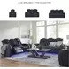 Fyne Dyme Sapphire Power Recliner with Adjustable Headrest