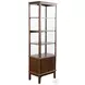 Autumn Echo Dark Brown 64" TV Stand with 2 Storage Drawers