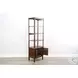 Monroe Grace Dark Brown 4 Shelf Pier