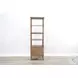 Monroe Grace Dark Brown 4 Shelf Pier