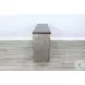 Hillside Hearth Gray 76" Media Console