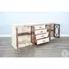 Golden Hearth White 90" Media Console