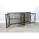 Hillside Hearth Gray 78" Media Console