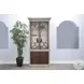 Hillside Hearth Gray 6 Shelf Pier
