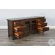 Willow Nest Dark Brown 62" Media Console