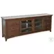 Cozy Luxe Dark Brown 72" Media Console