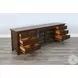 Ember Grace Dark Brown 82" Media Console