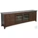Ember Grace Dark Brown 82" Media Console