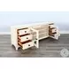 Rustic Refined White 72" Media Console