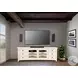 Rustic Refined White 72" Media Console