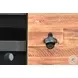 Whimora Black 2 Door 78" Media Cabinet
