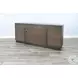 Whimora Black 2 Door 78" Media Cabinet
