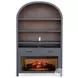 Arclume Gray 52" Electric Fireplace Media