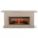 Sagewyn Wheat Pavestone 72" Media Console with Log Fireplace Insert