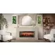 Sagewyn Wheat Pavestone 72" Media Console with Log Fireplace Insert